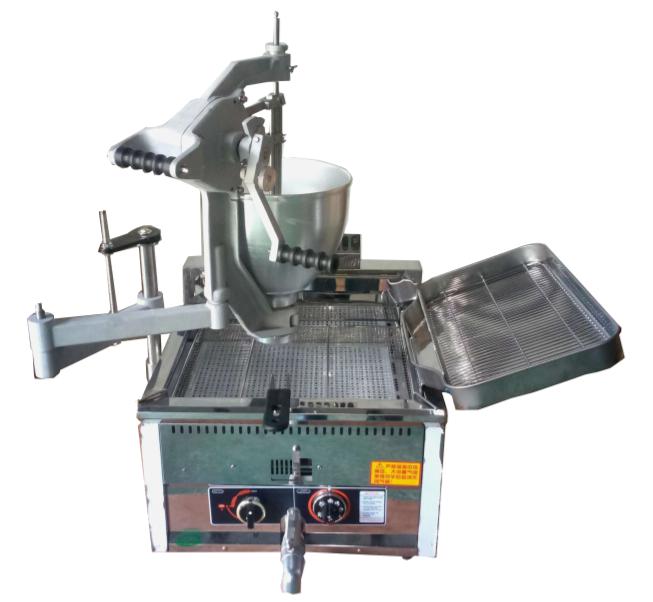 Gas Type Automatic Falafel Machine Manual Blanking Easy Operate ISO Approved 0