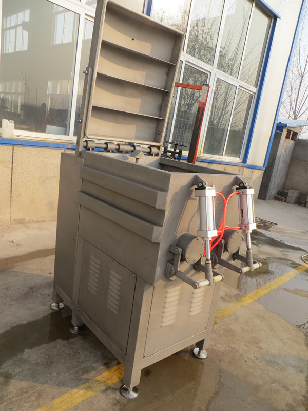 Commercial Meat Processing Machine 500kg/Tank Capacity Meat Vacuum Mixer 0
