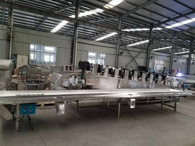 Small Capacity Potato Chips Production Line Semi Automatic Type For Fresh Potato / Cassava 0