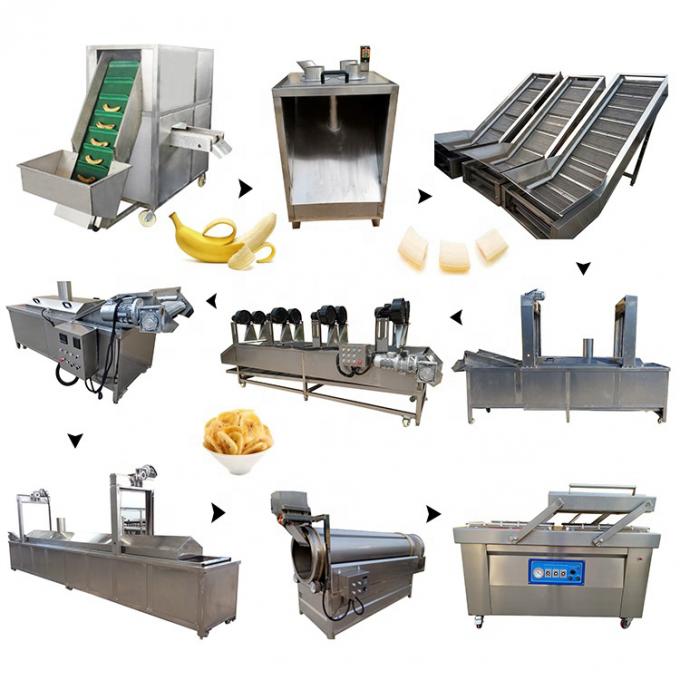 Fully Automatic Banana Chips Production Line Plantain Chips Production Line 0