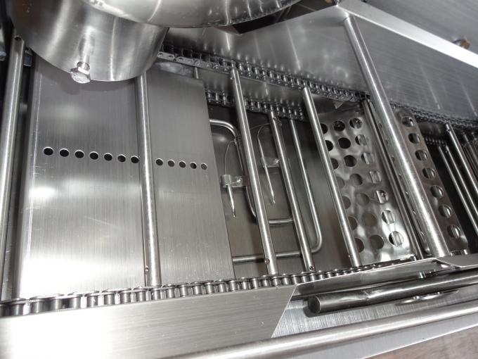 T-100 Fully Autoamtic Turn Fryer Making Machine Cake Donut Depositor 3