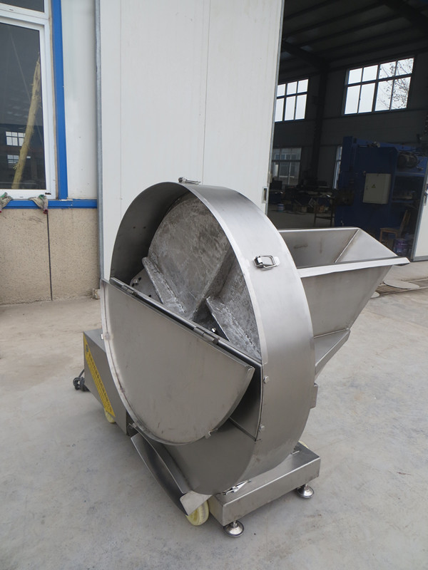 Stainless Steel Frozen Meat Slicer Machine , Easy Cleaning Meat Flaker Machine 0