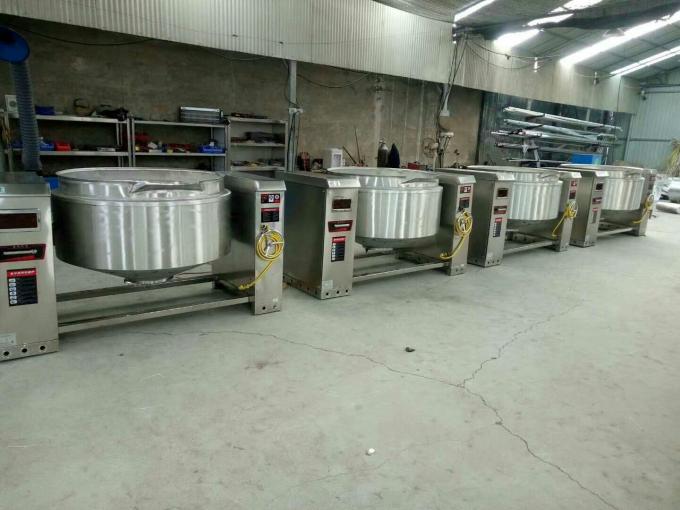 Popular Electric Jacketed Kettle Electromagnetic Heating 300L Soup Cooking Jacketed Kettle 0