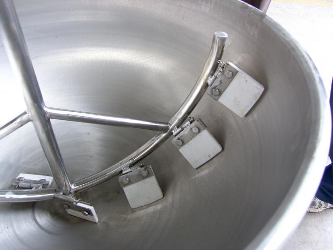Easy Operation Electric Jacketed Kettle / Double Jacketed Kettle For Jam 1
