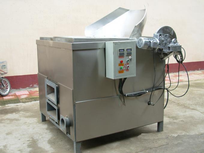 380v Food Industry Machines Electric / Gas Plantain Chips Frying Machine 0