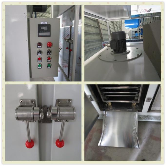 High Efficiency Mushroom Dryer Machine , Commercial Vegetable Dryer Machine 2