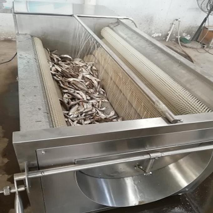 Stainless Steel Food Industry Machines 800 kg/H Electric Fish Scaler 0
