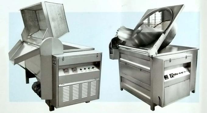 Electricity Heating Mode Fried Chicken Machine / Sanitary Potato Fryer Machine 1