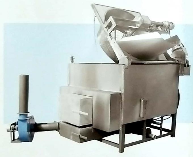 Electricity Heating Mode Fried Chicken Machine / Sanitary Potato Fryer Machine 2