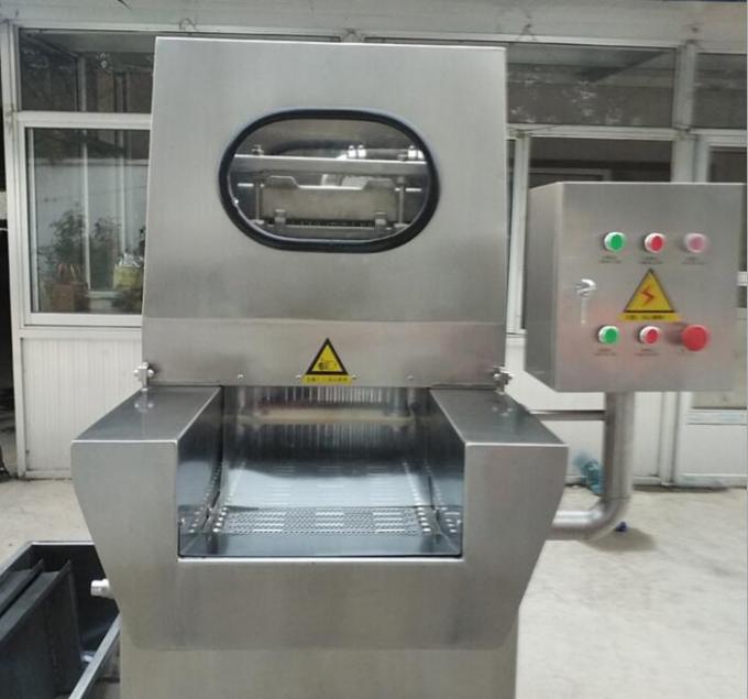 Chicken Saline Water Injection Machine / Brine Injection Machine 500 - 700kg/H 0