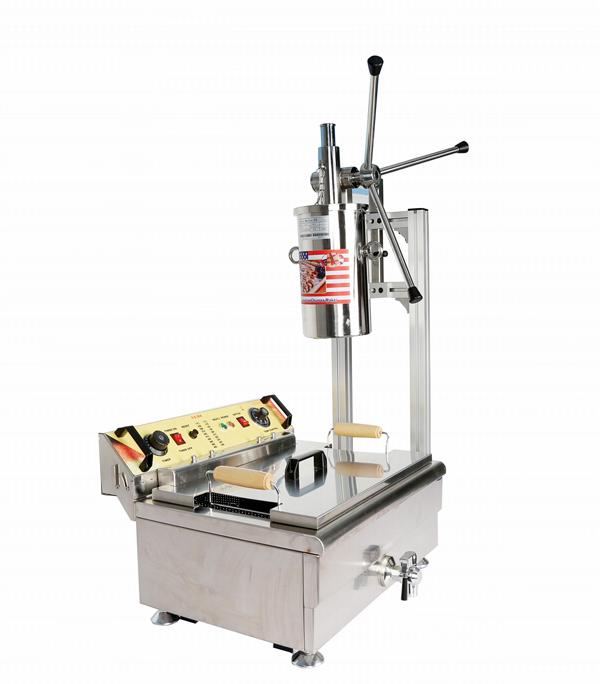 304 Stainless Steel Automatic Donut Making Machine 110v / 220v For Churros 1