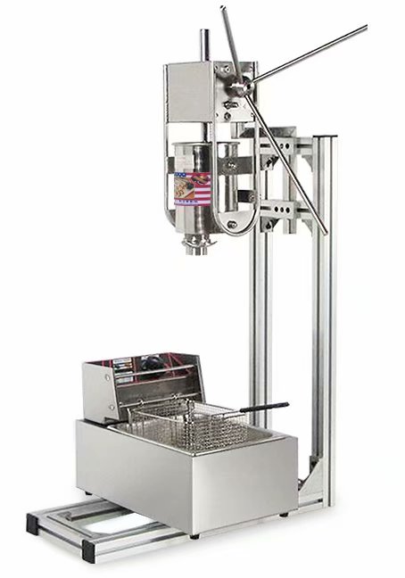 2.5kw Power 3L Commercial Churro Machine With Electric Fryer 280 * 440 * 320mm 0