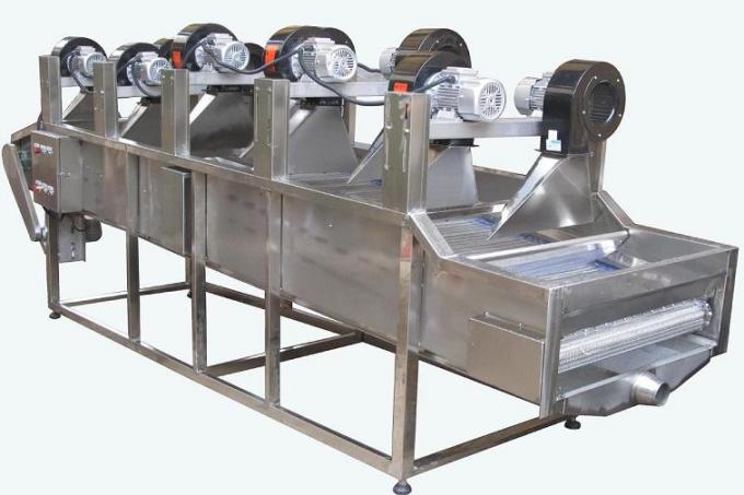 Fully Automatic Potato Chips Making Machine 800 - 900kg/H Saving Energy 10