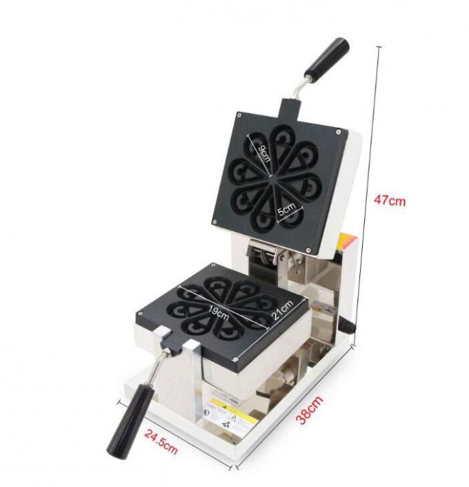 Anti Corrosion Food Industry Machines Rotary Mini Waffle Maker Machine 1
