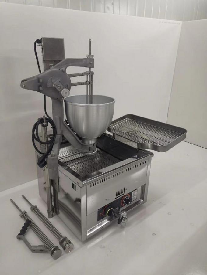 Commercial Gas Fryer Automatic Donut Making Machine 80w Power 0