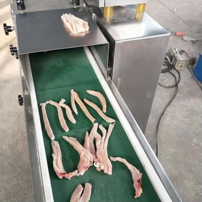15m / Min Chicken Breast Slicing Meat Processing Machine 1