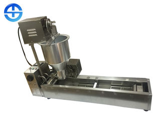 Economical Type Automatic Donut Making Machine , Single Row Small Donut Maker Machine