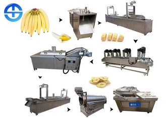 Industrial Banana Chips Frying Machine 100kg/H Capacity CO / ISO Certification