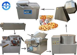 Easy Operate Peanut Peeling Machine 400 kg/h Fried Peanut Processing Line