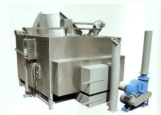 Coal Heating Automatic Electric Fryer Machine / 3.37kw Chips Fryer Machine