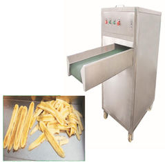 380v 50hz Electric Plantain Chips Slicer Large Output 500kg/H Capacity 1040 * 750 * 980mm