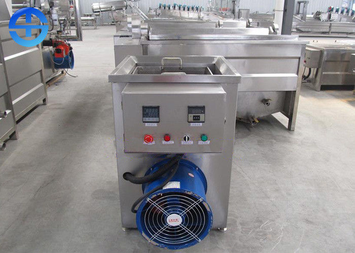 buy Electricity Heating Fried Chicken Machine Manual Discharging Type 12kw 380v online manufacturer