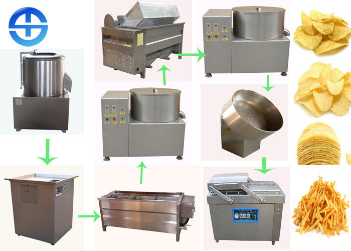 China Industrial Frozen Potato French Fries Making Machine Small Scale 60-70 kg/H Capacity factory