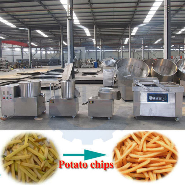 Industrial Frozen Potato French Fries Making Machine Small Scale 60-70 kg/H Capacity 0