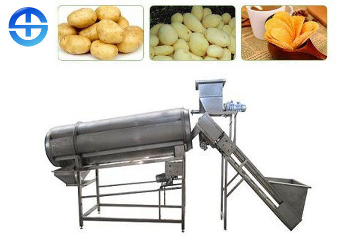 China Easy Operate Potato Chips Production Line 400 Kg/H Output For French Fries factory