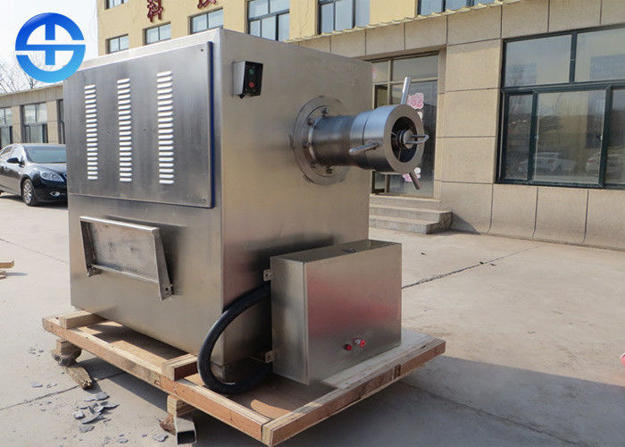 500kg/h Capacity Meat Processing Machine Stainless Steel  Frozen Meat Mincer