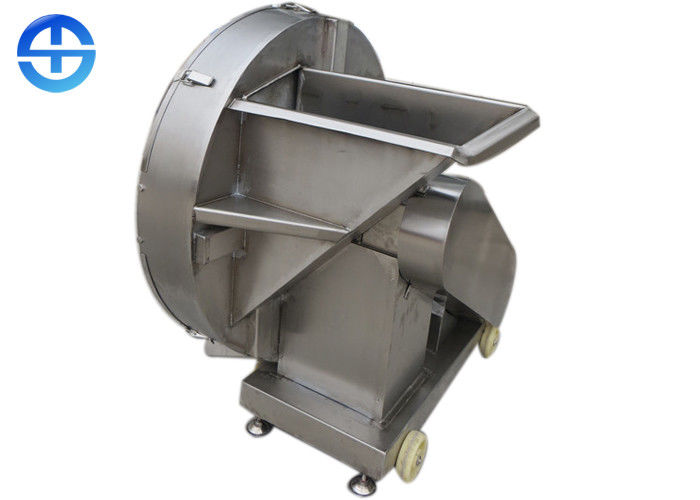 China Stainless Steel Frozen Meat Slicer Machine , Easy Cleaning Meat Flaker Machine factory