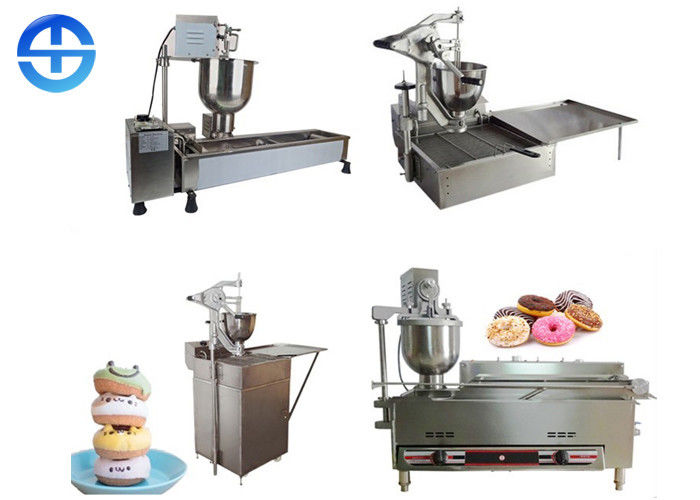 China Stainless Steel Automatic Mini Donut Machine , Commercial Donut Making Machine factory