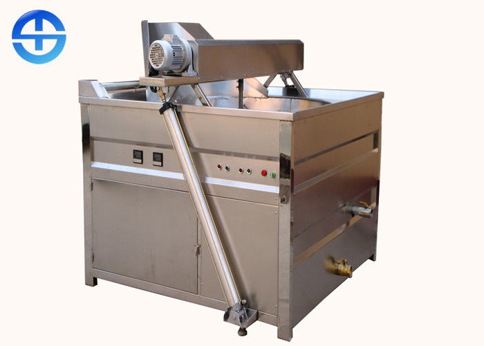 China 380v Food Industry Machines Electric / Gas Plantain Chips Frying Machine factory