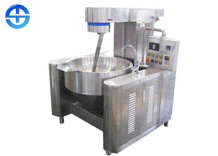 Industrial Popcorn Making Machine Electromagnetic Heating With 600L Stainless Steel Pot