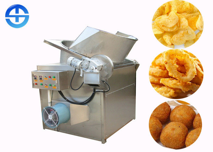 China Durable Peanuts Food Frying Machine Automatic And Temperature Control factory
