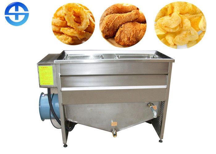 buy Time Saving Automatic Fryer Machine / Manual Commercial Chicken Fryer online manufacturer
