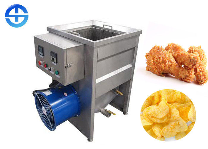 buy Small Electricity Heating Food Frying Machine For Fish Frying 880*620*930mm online manufacturer