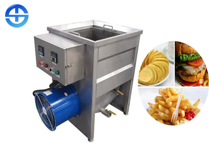 buy Small Capacity Manual Food Frying Machine Oil Tank Size 500*500*400mm online manufacturer