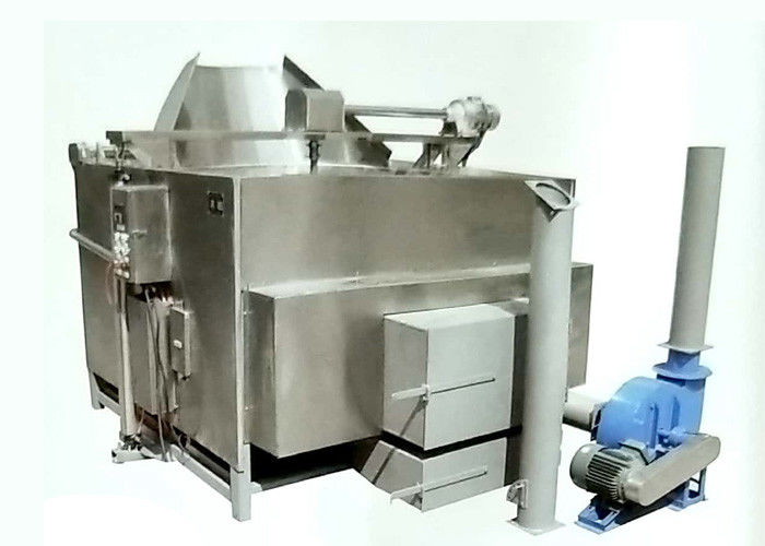 China Coal Heating Automatic Electric Fryer Machine / 3.37kw Chips Fryer Machine factory