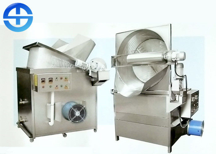 China Commercial Automatic Food Frying Machine Gas Heating ISO Approval factory