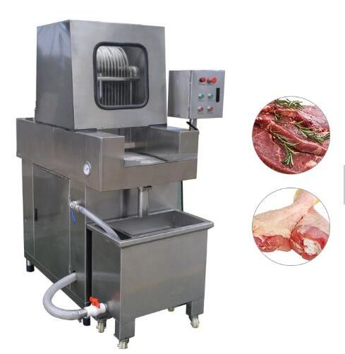 China Stainless Steel Chicken Meat Processing Machine Brine Injection 4.1kw Power factory