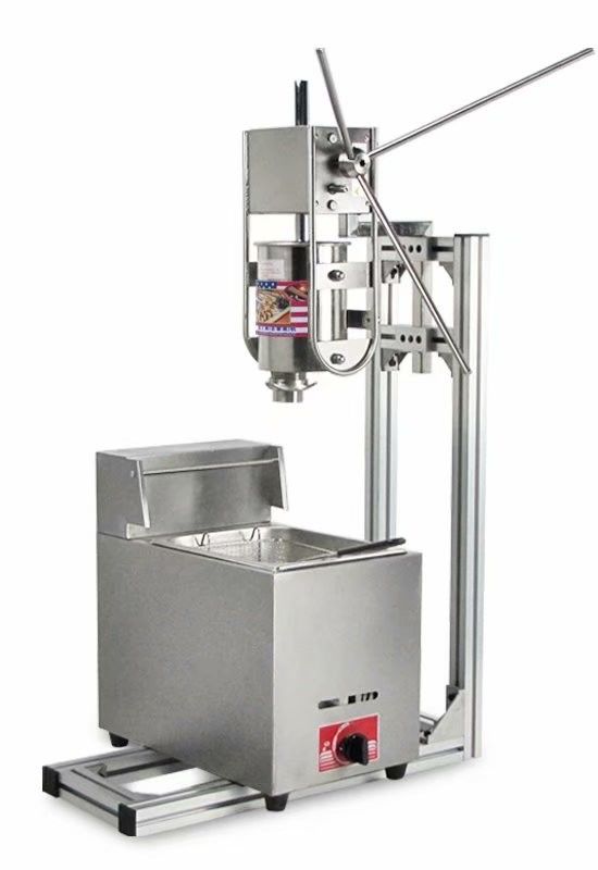 buy Small Commercial Churro Fryer / Churro Making Machines Gas Heating Type online manufacturer
