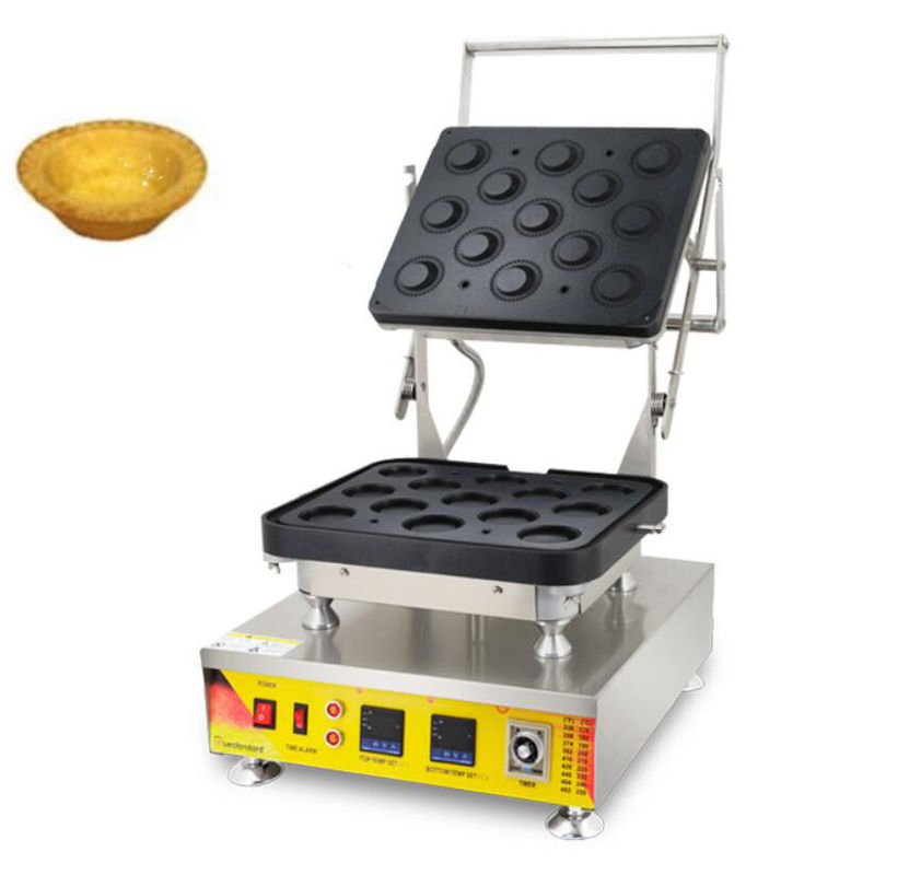 China Flow cheese tart shell machine commercial mini tart shell maker 2.8kw Power factory