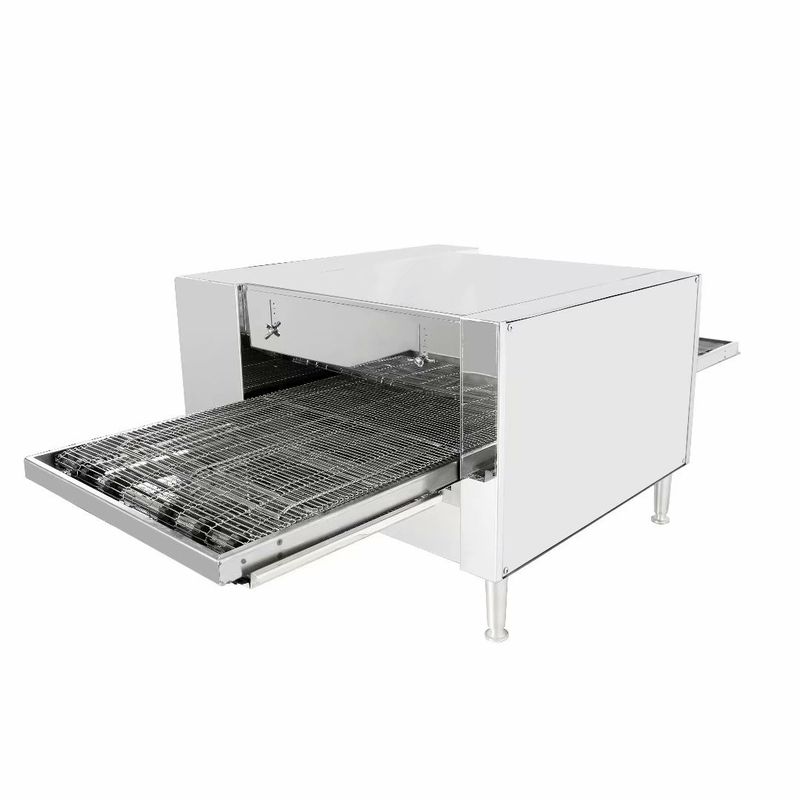 China Electric Pizza Oven Food Industry Machines With Conveyor Belt 80kg Net Weight factory
