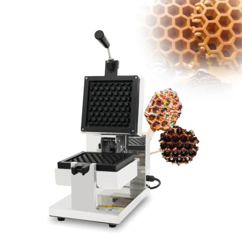 China Honeycomb Waffle Pancake Maker Commercial Smart Timing Easy To Clean factory