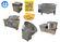 200KG/H Potato Chips Production Line Semi Automatic Plantain Chips Frying Machine