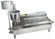 T-100 Fully Autoamtic Turn Fryer Making Machine Cake Donut Depositor