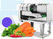 Automatic Commercial Vegetable Cutting Machine 1.2kw Power 380v / 220v Voltage